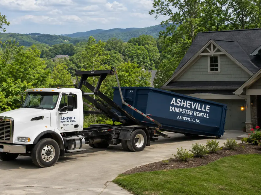 Roll-Off Dumpster Sizes in Asheville NC