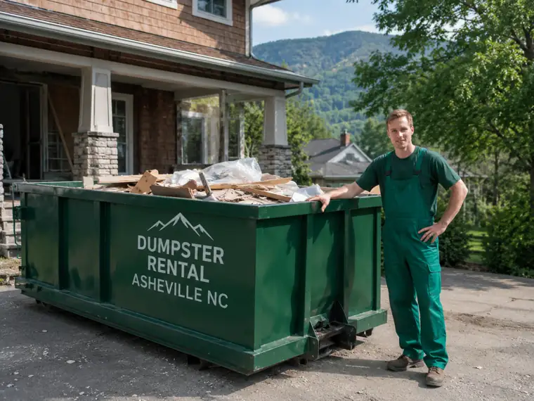 Home Cleanout & Junk Dumpsters in Asheville NC